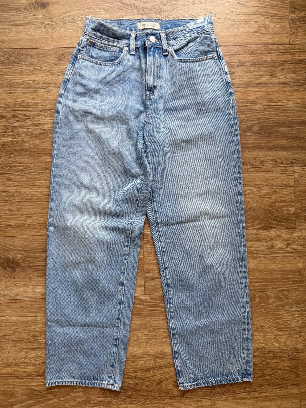 Madewell Baggy Straight Jean